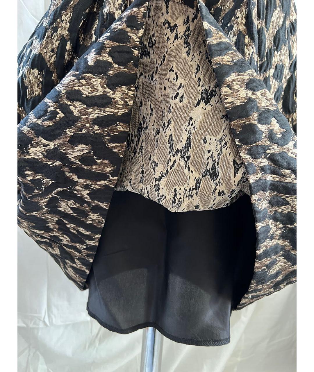 PINKO Бежевая полиамидовая юбка миди, фото 5