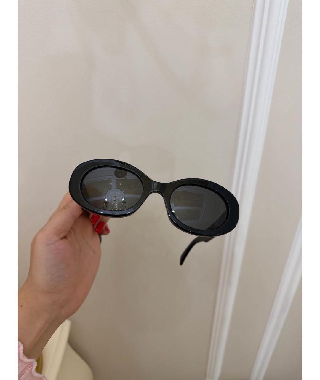 CELINE Черные пластиковые солнцезащитные очки, фото 7