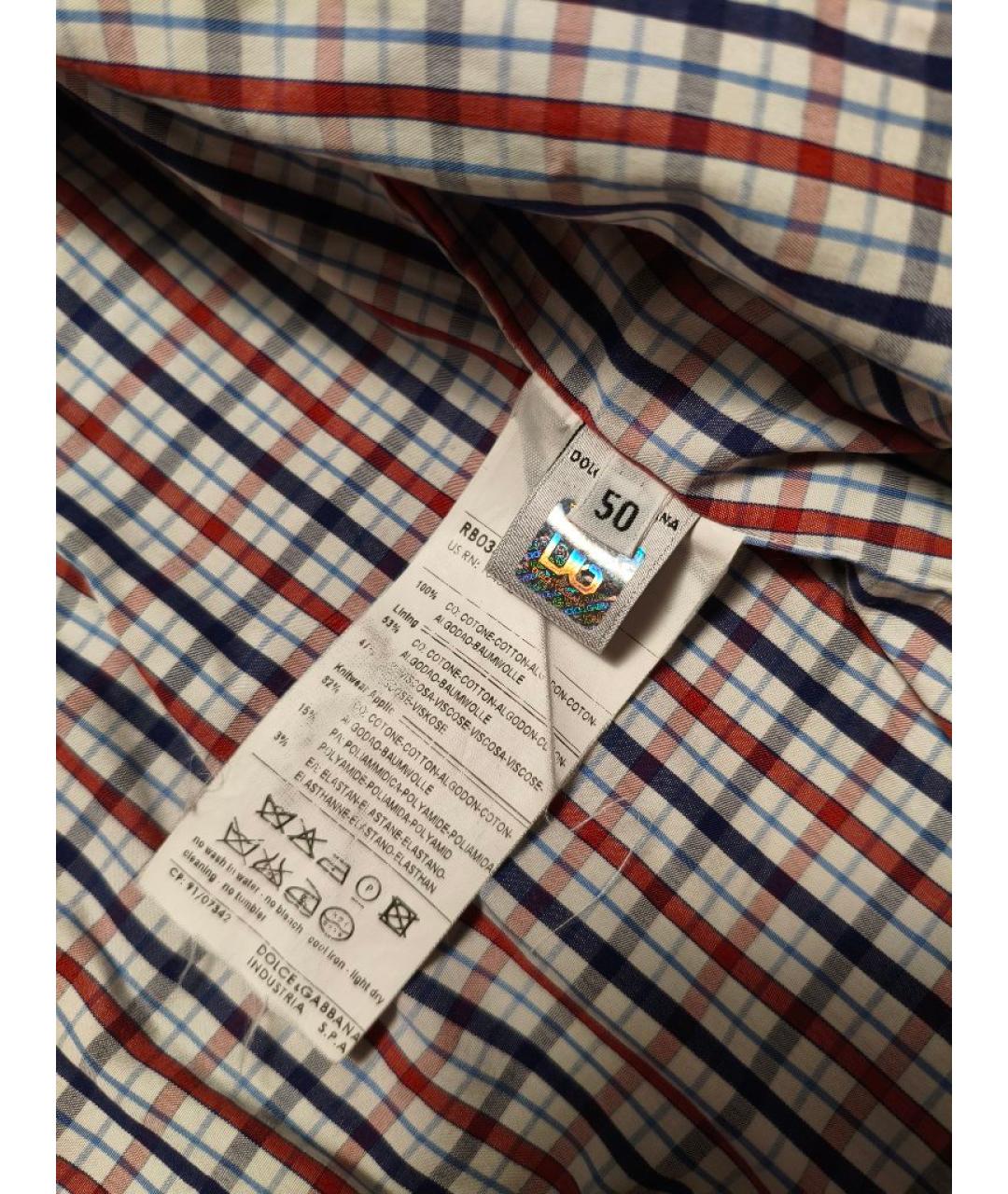 DOLCE&GABBANA Темно-синий хлопковый комбинезон, фото 4