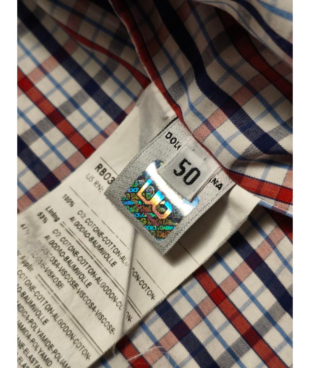 DOLCE&GABBANA Темно-синий хлопковый комбинезон, фото 5