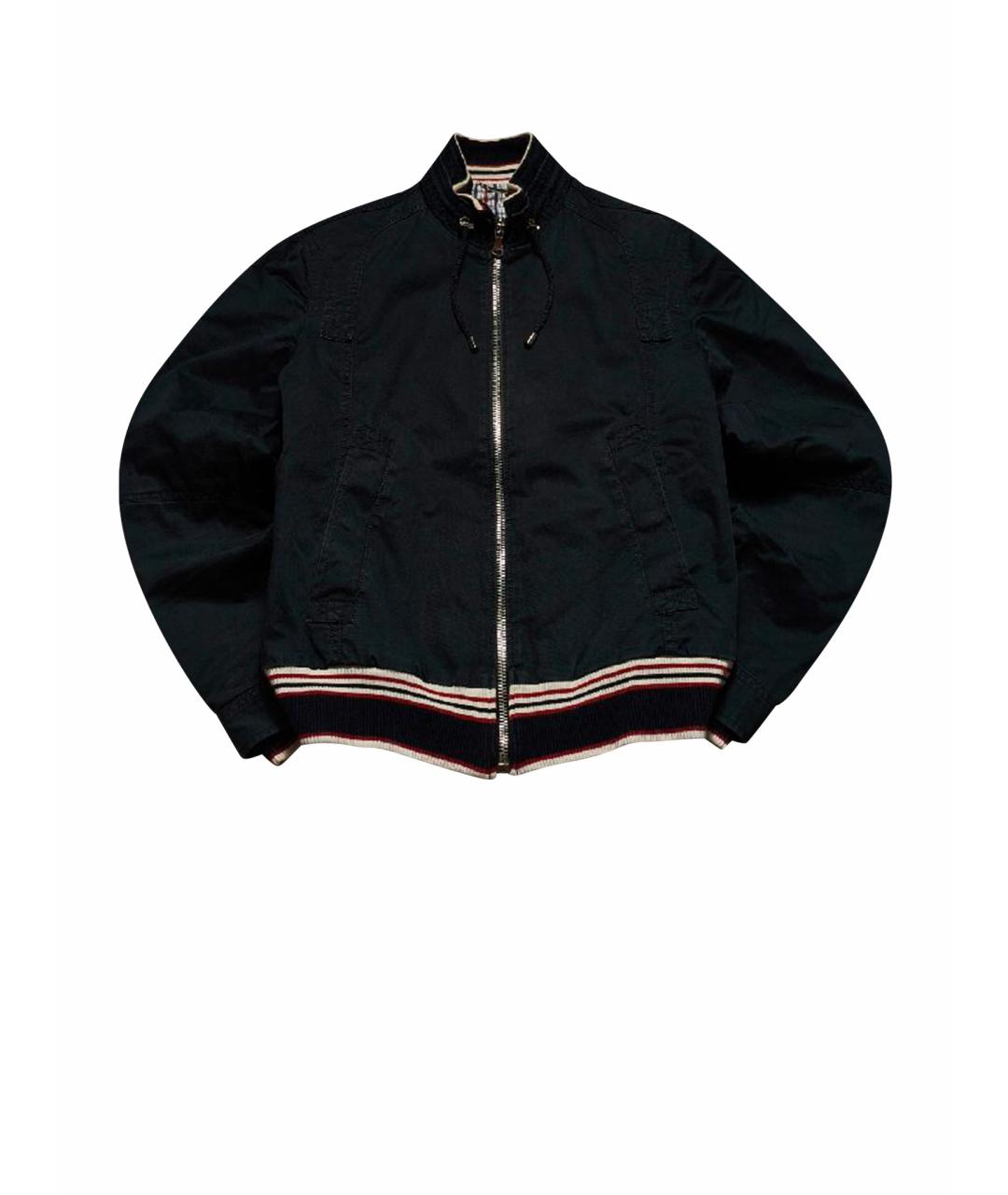 DOLCE&GABBANA Темно-синий хлопковый комбинезон, фото 1