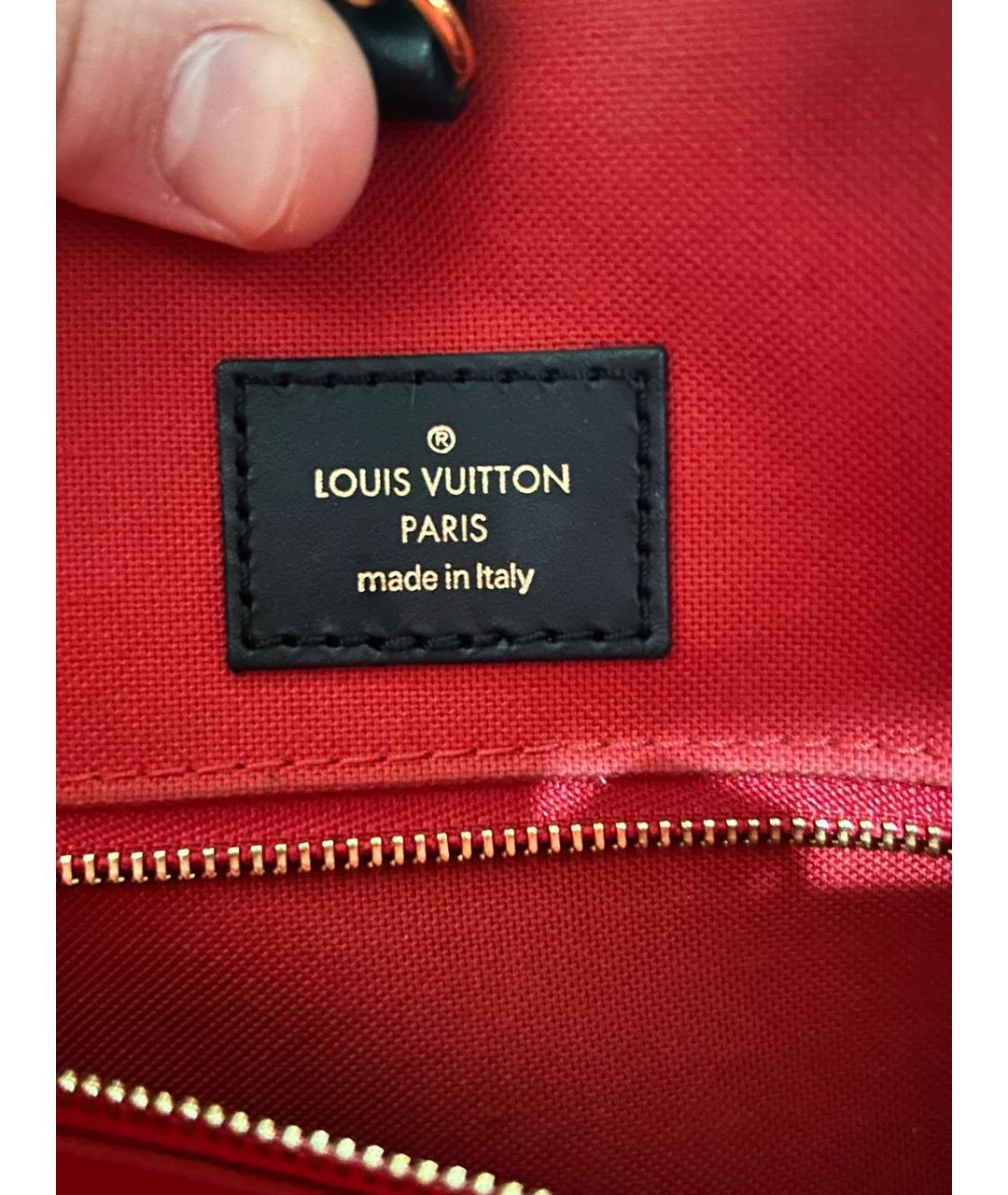 LOUIS VUITTON Коричневая сумка с короткими ручками, фото 3