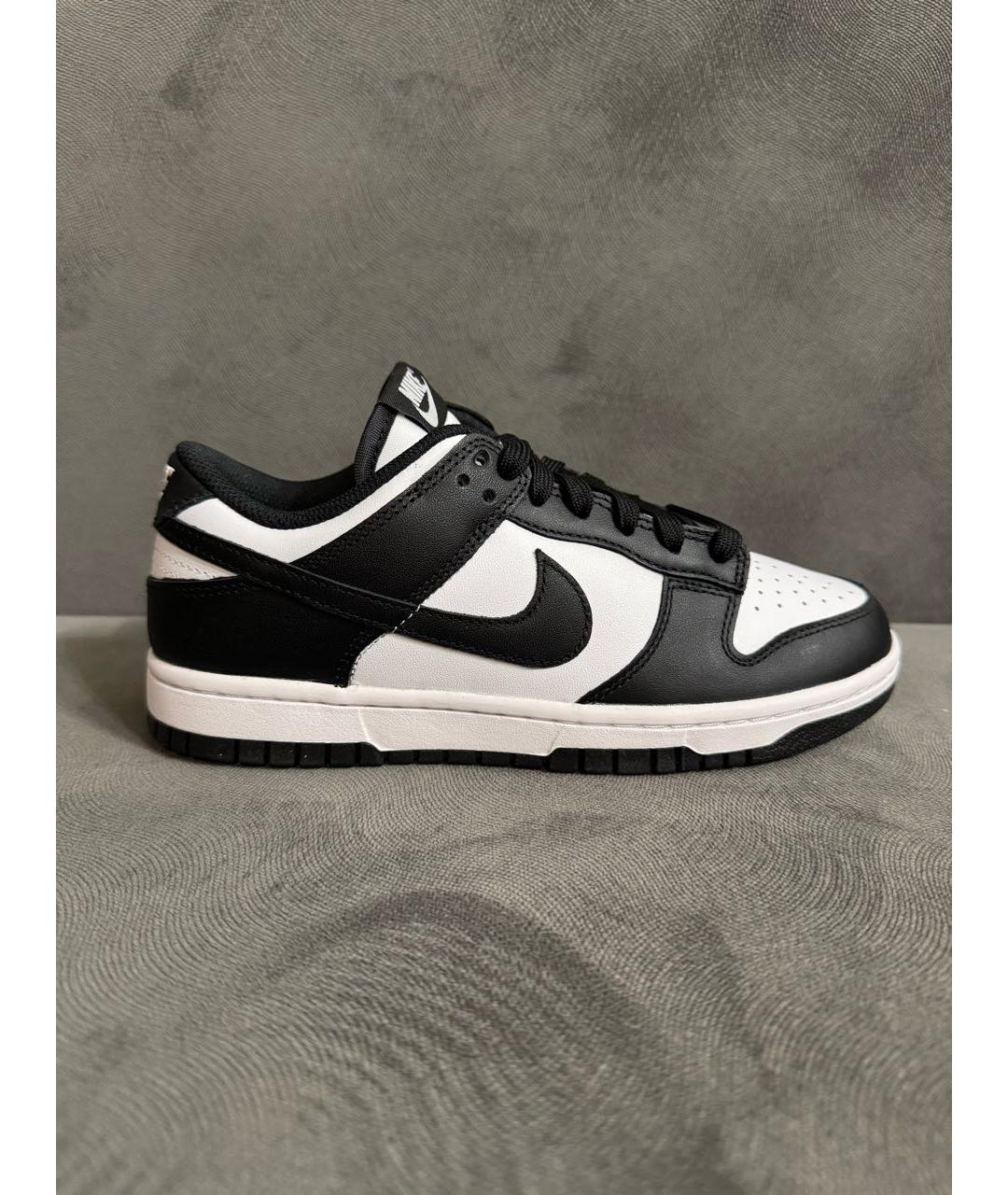 NIKE Черные кожаные кеды, фото 6