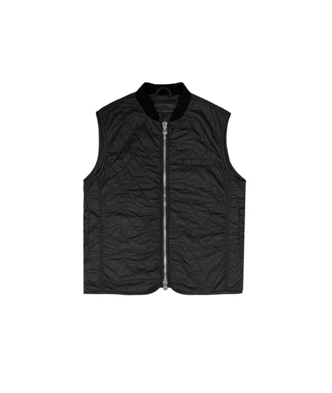 CHROME HEARTS Черный жилет, фото 3