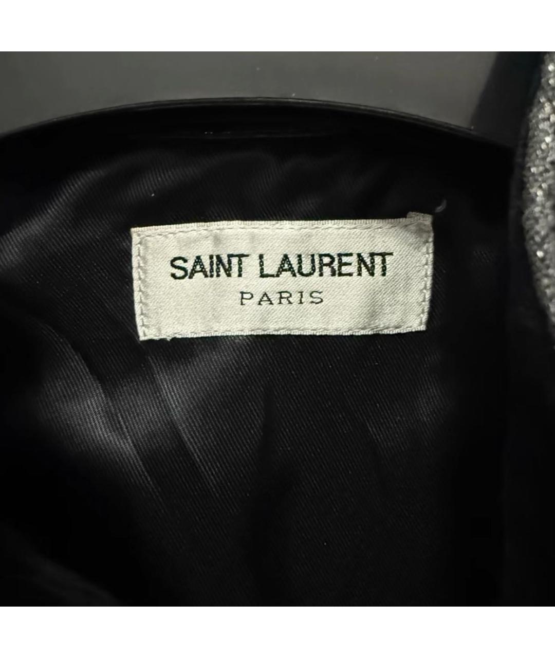 SAINT LAURENT Черный жакет/пиджак, фото 2