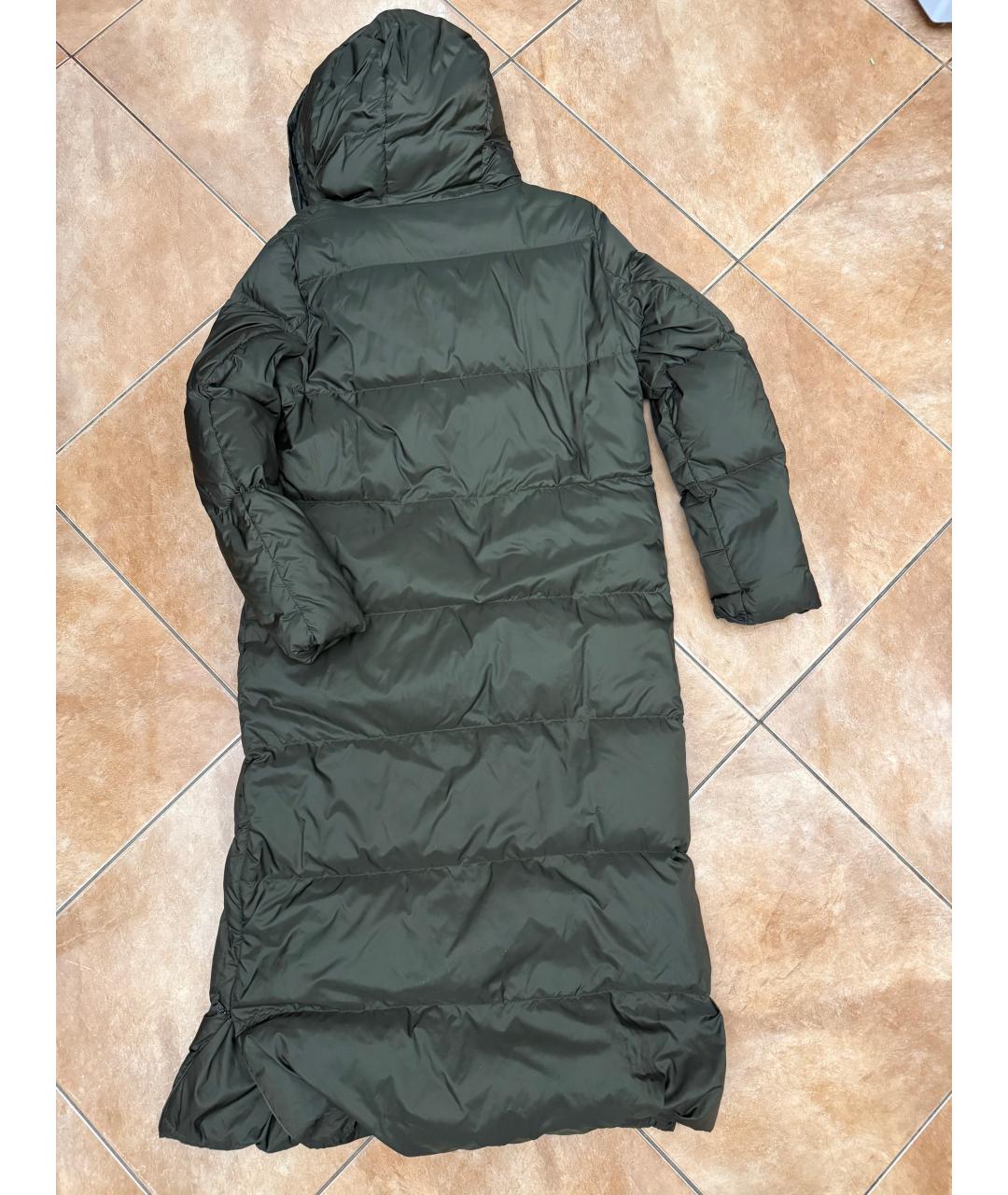 WEEKEND MAX MARA Хаки пуховик, фото 2