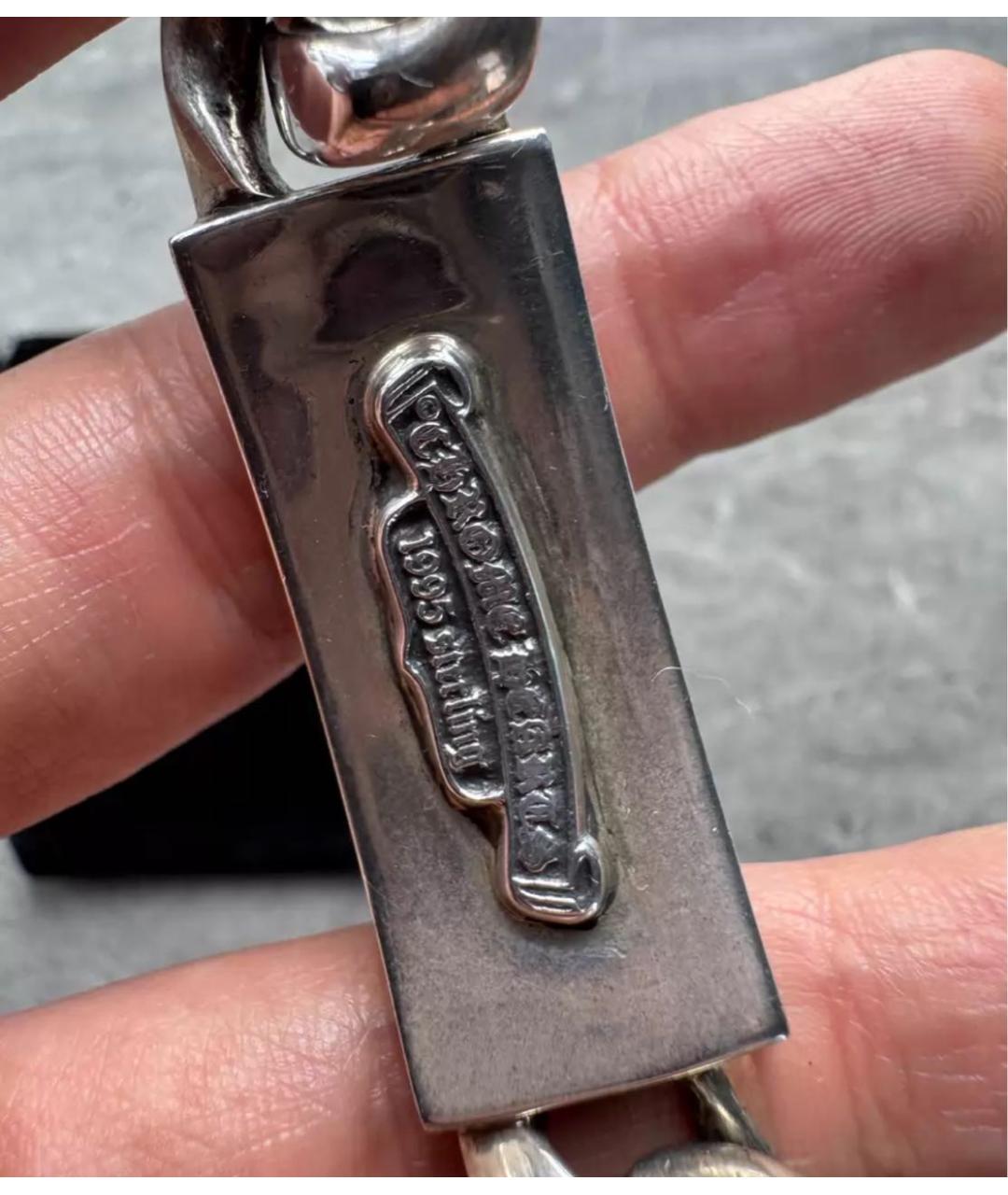 CHROME HEARTS Серебрянный браслет, фото 5