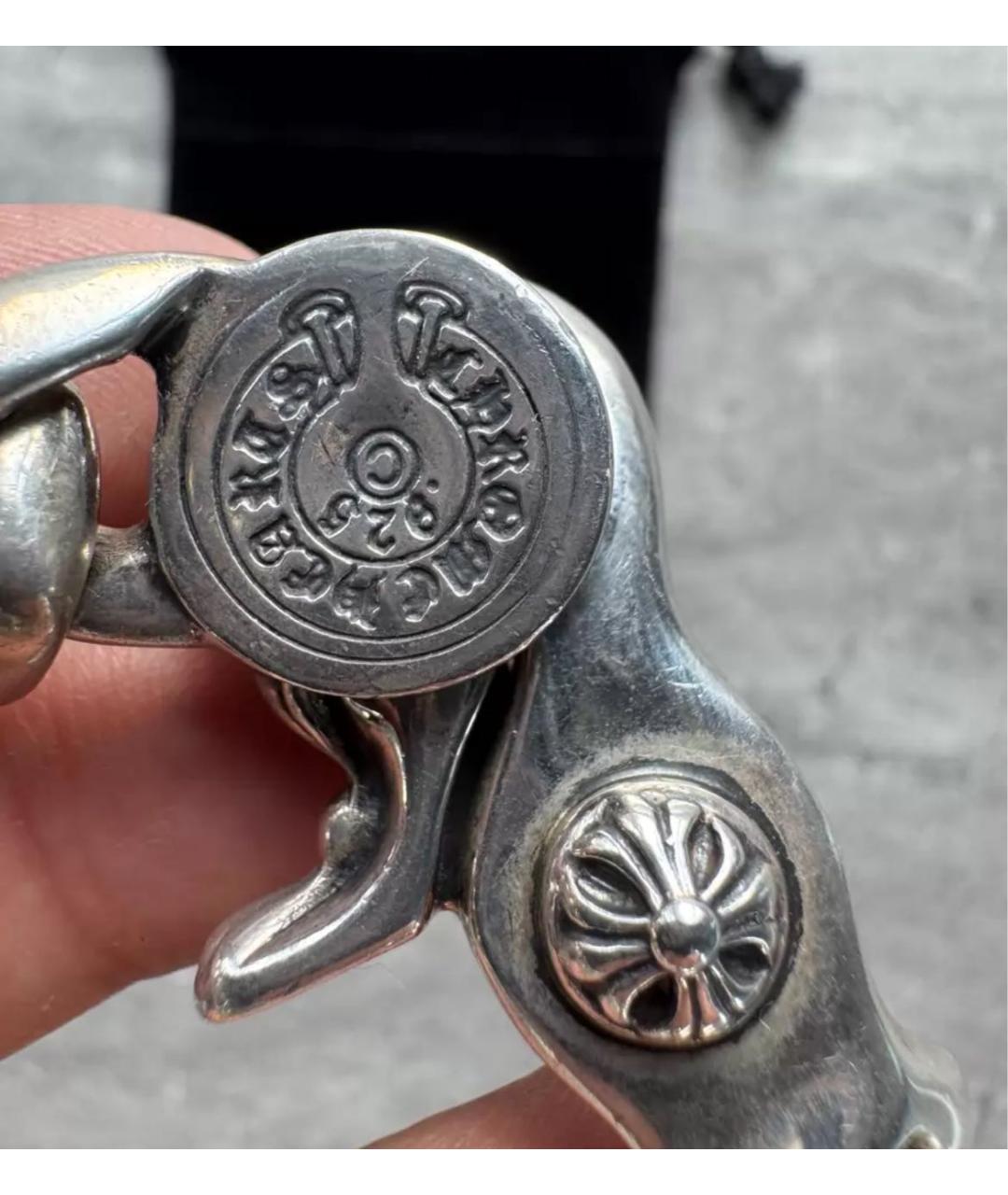 CHROME HEARTS Серебрянный браслет, фото 6