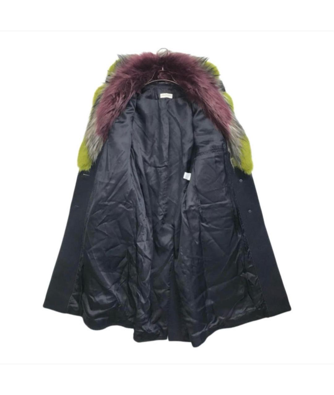 DRIES VAN NOTEN Серое шерстяное пальто, фото 6