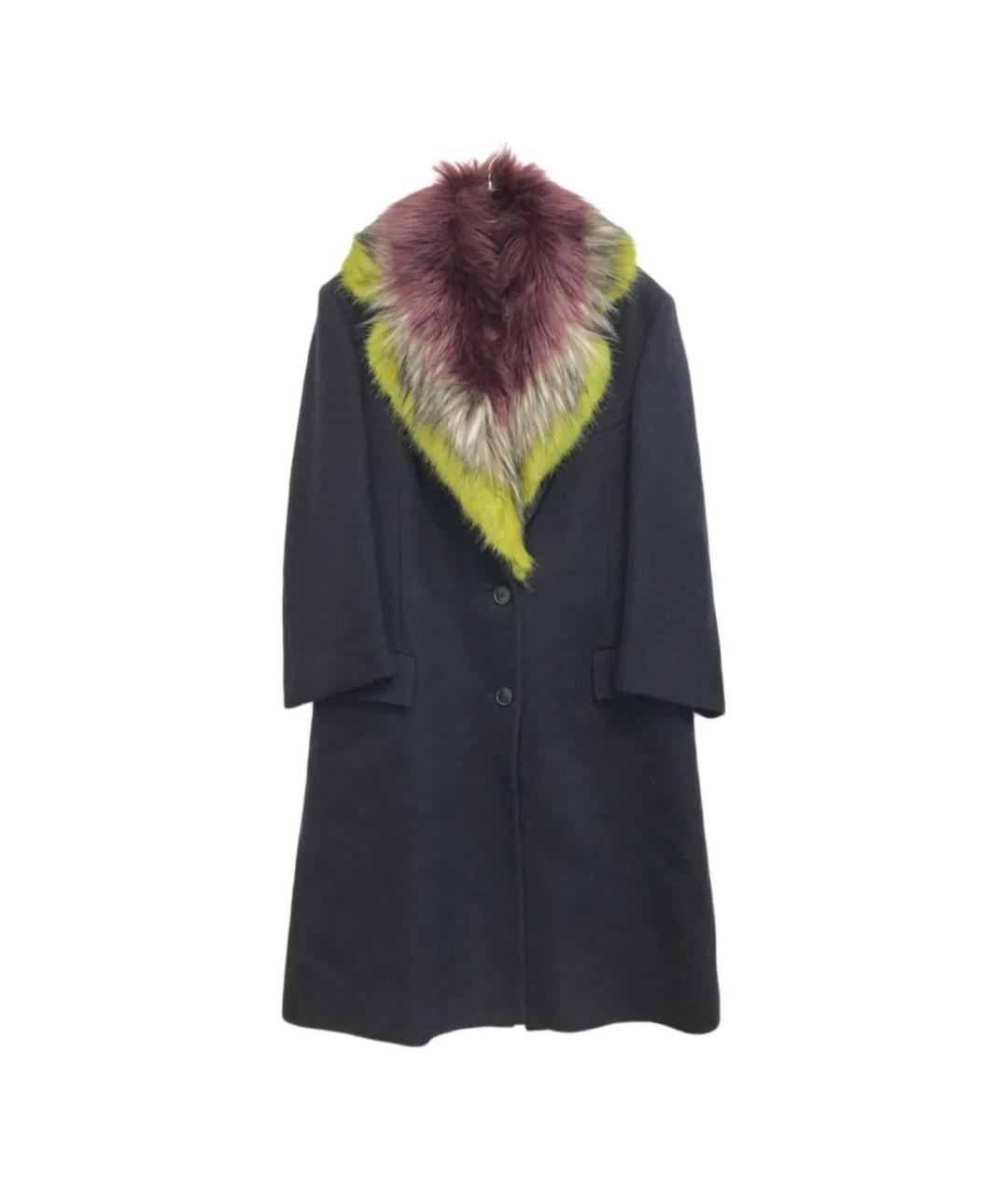 DRIES VAN NOTEN Серое шерстяное пальто, фото 7