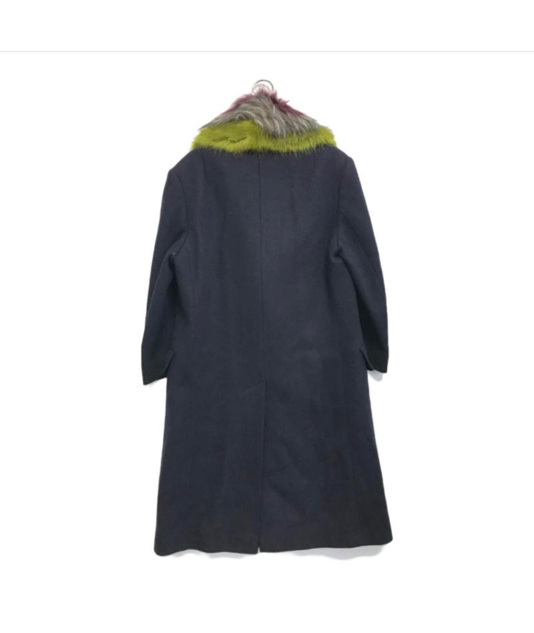 DRIES VAN NOTEN Серое шерстяное пальто, фото 2