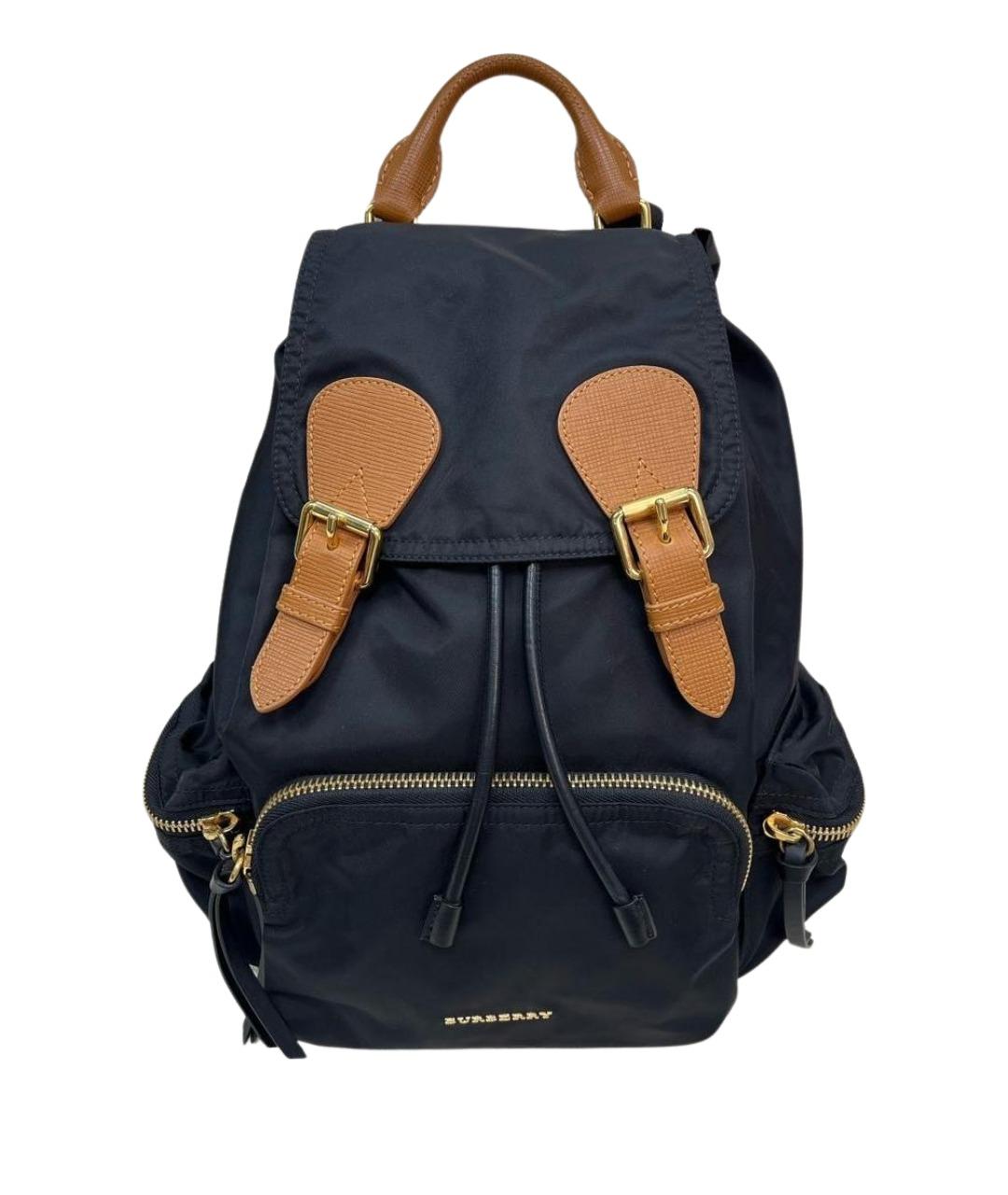 BURBERRY Черный рюкзак, фото 1