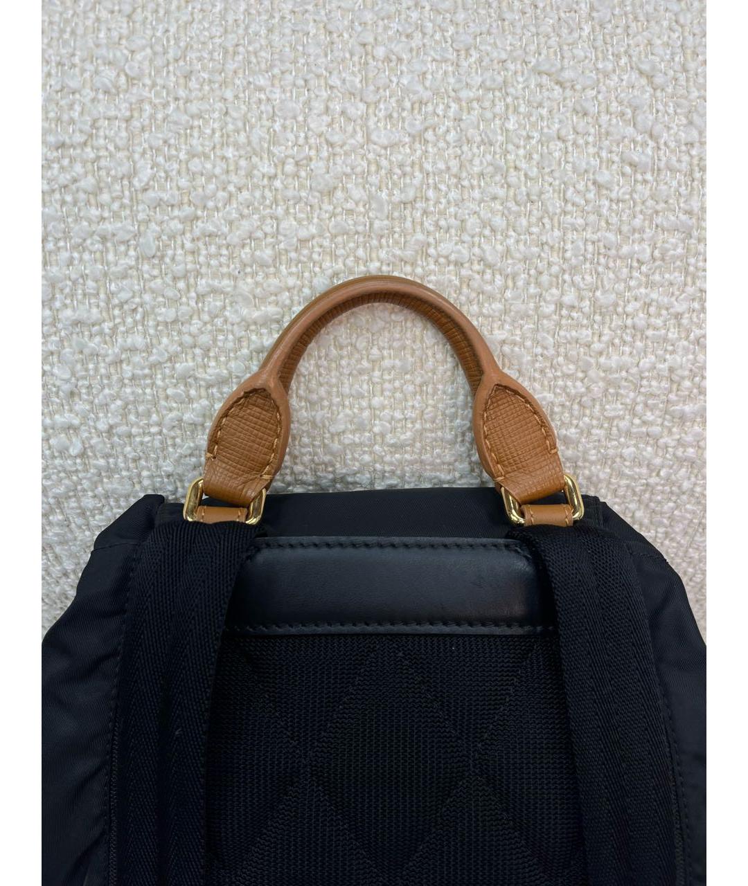 BURBERRY Черный рюкзак, фото 5