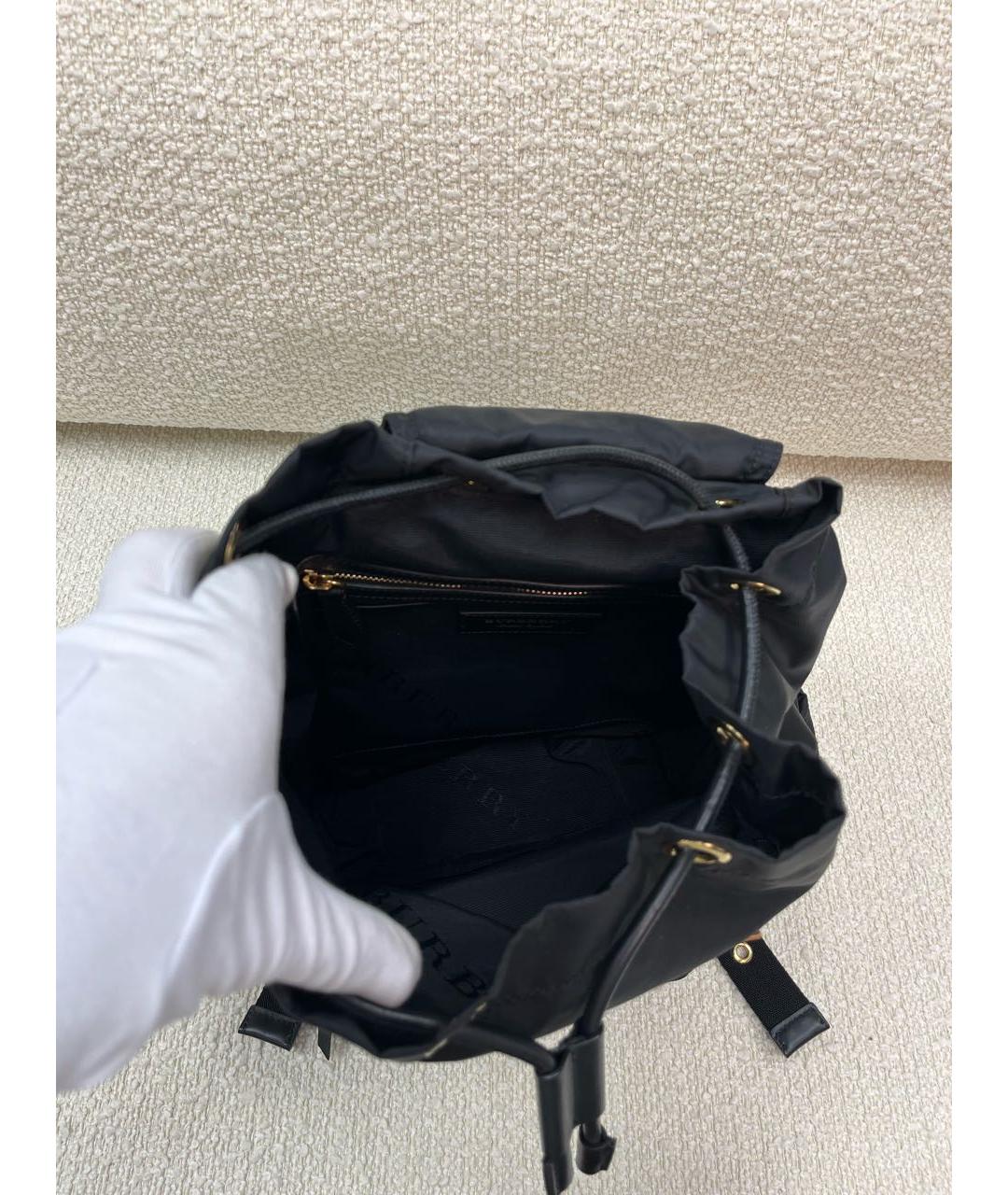 BURBERRY Черный рюкзак, фото 4