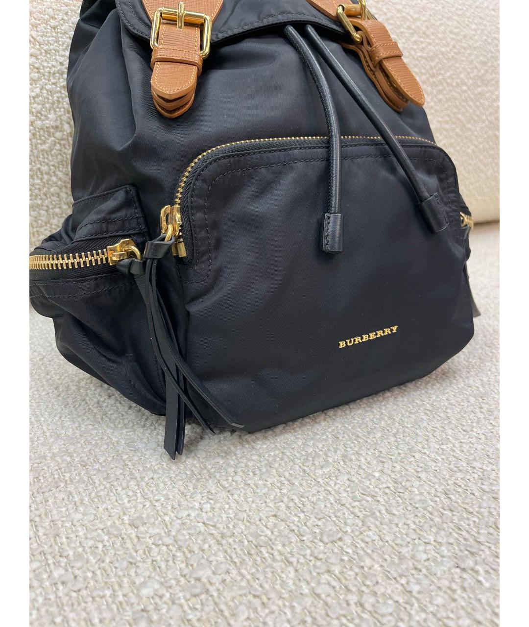BURBERRY Черный рюкзак, фото 7