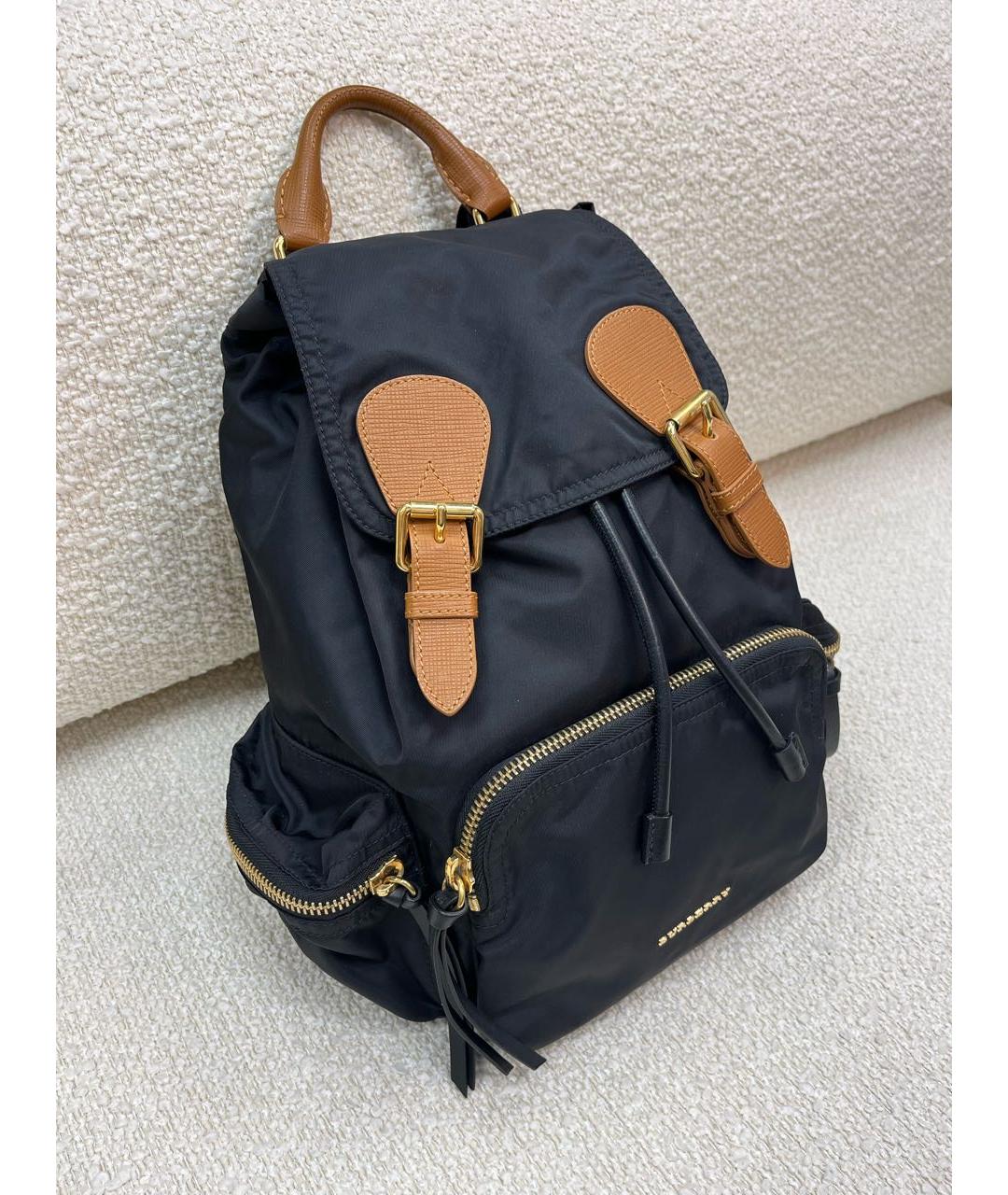 BURBERRY Черный рюкзак, фото 2