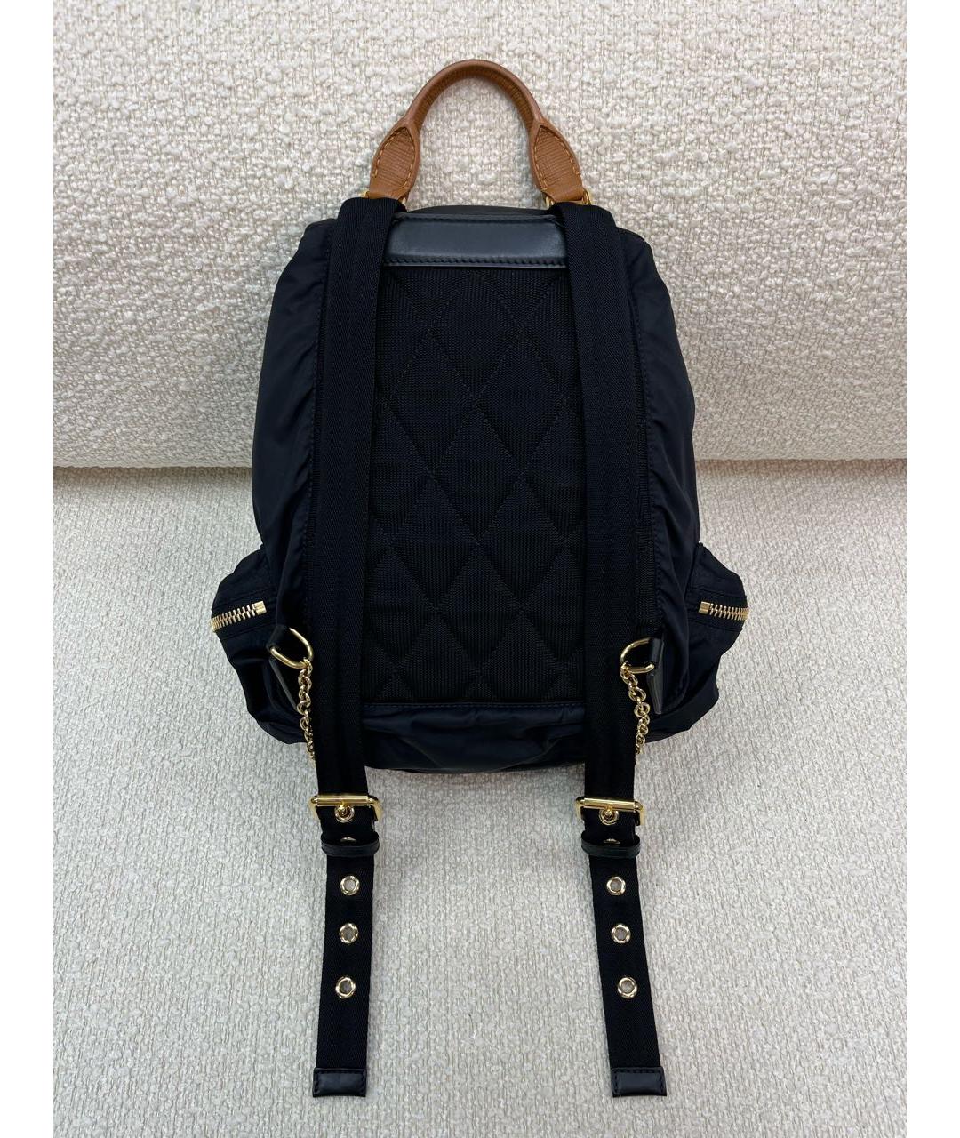 BURBERRY Черный рюкзак, фото 3