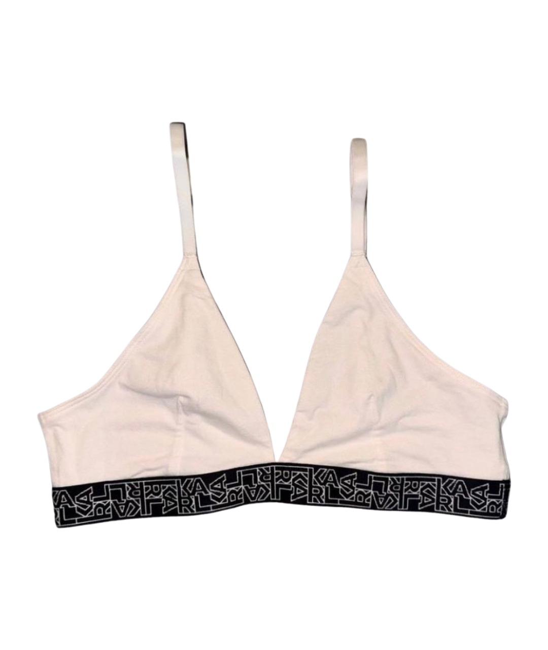 KARL LAGERFELD Белый бюстгалтеры, фото 1