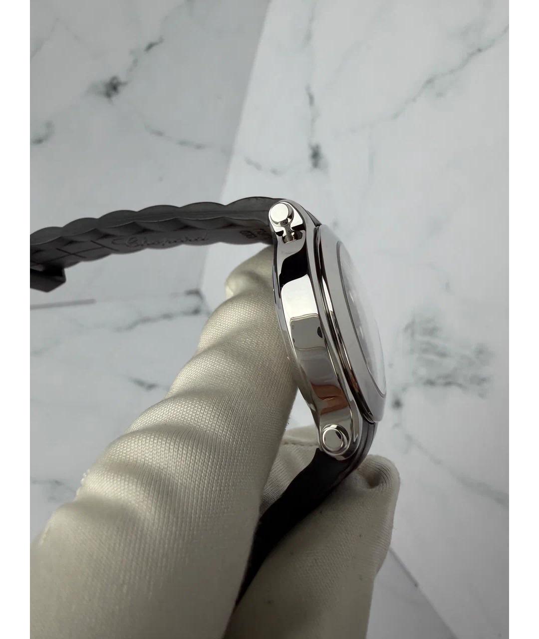 CHOPARD Черные металлические часы, фото 4