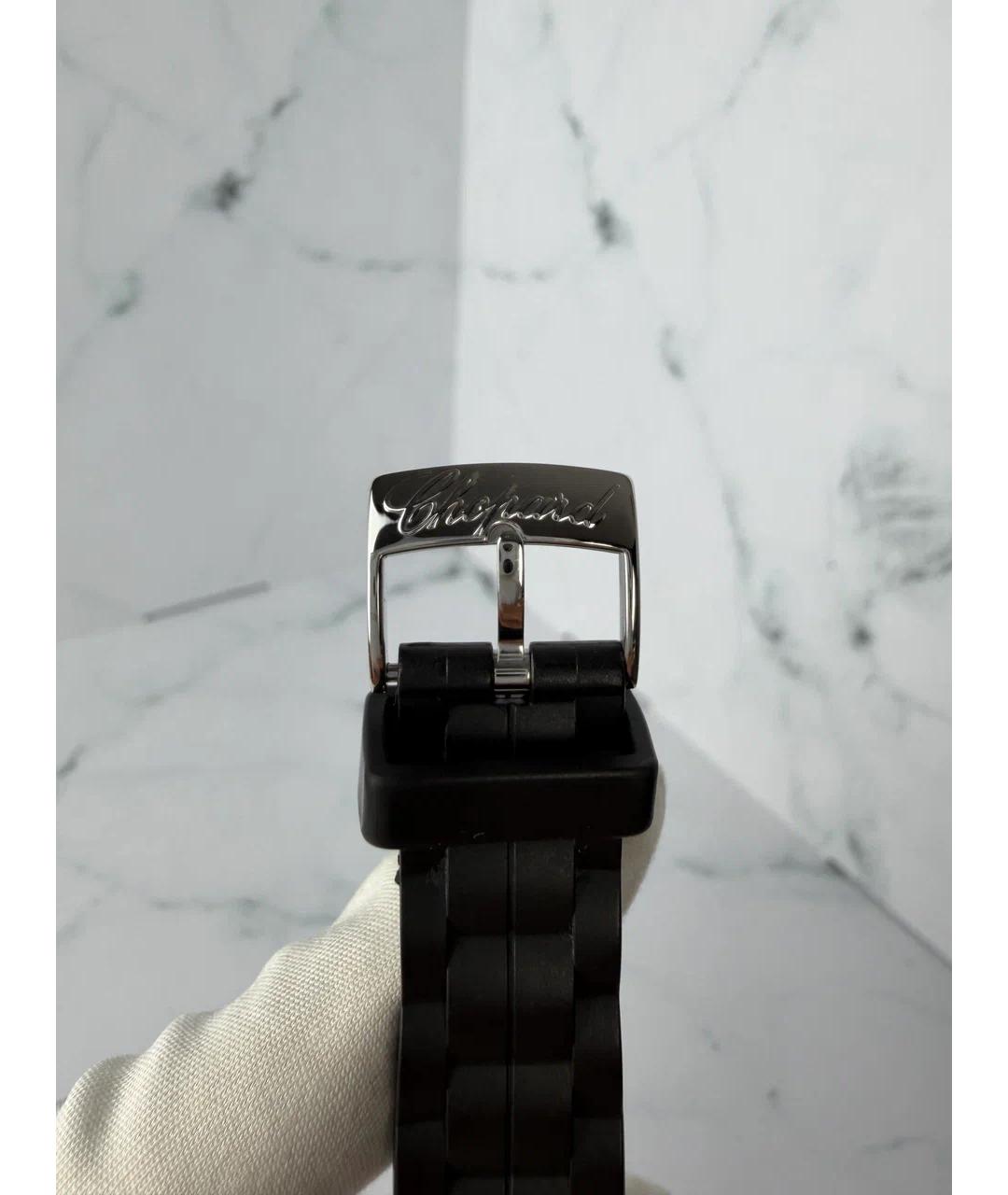 CHOPARD Черные металлические часы, фото 6