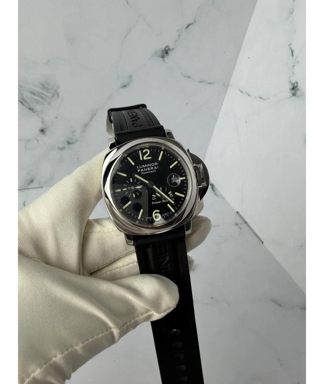 PANERAI Черные металлические часы, фото 2