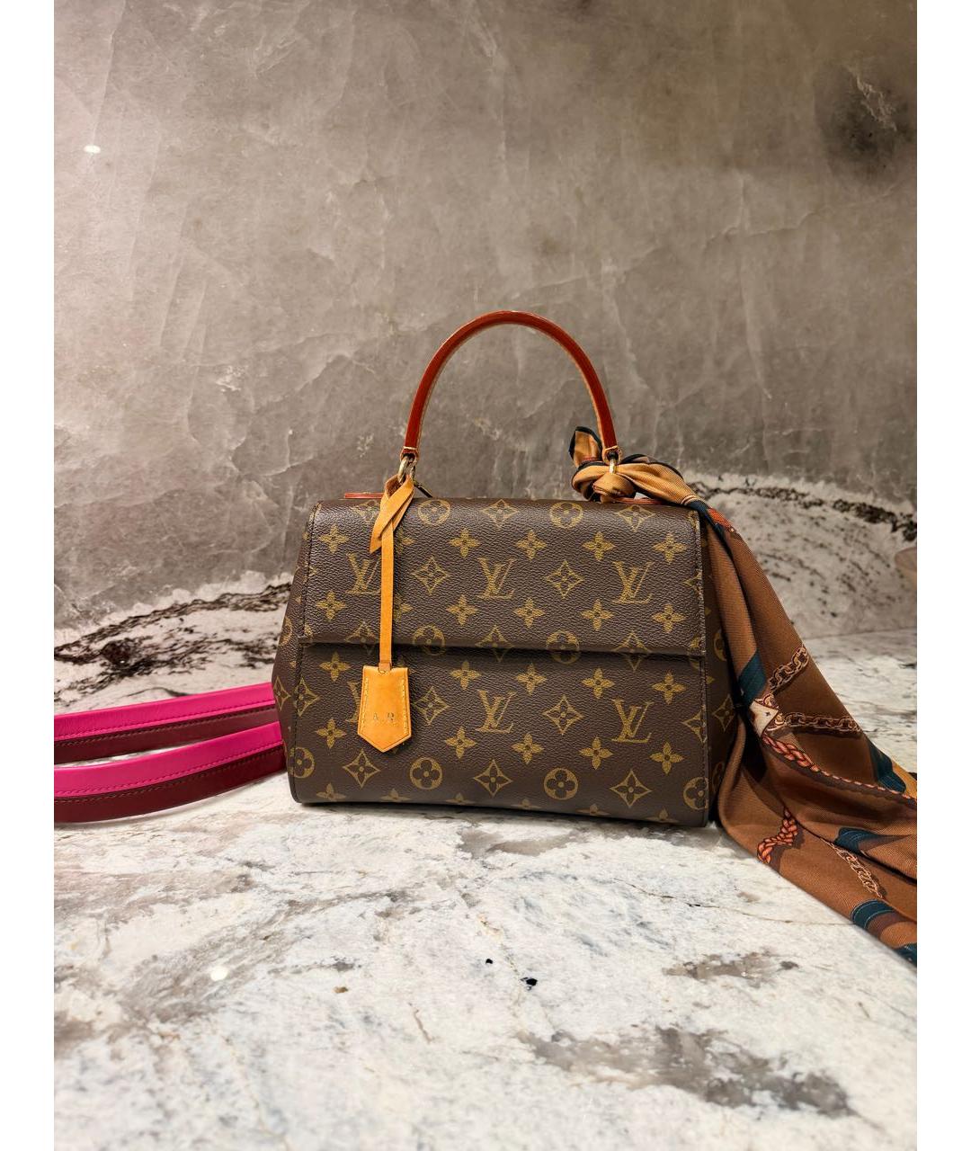 LOUIS VUITTON Коричневая сумка через плечо, фото 2