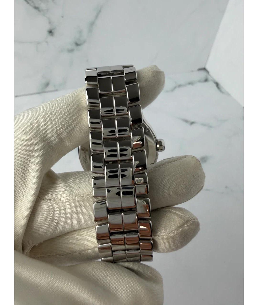 CHOPARD Белые металлические часы, фото 6