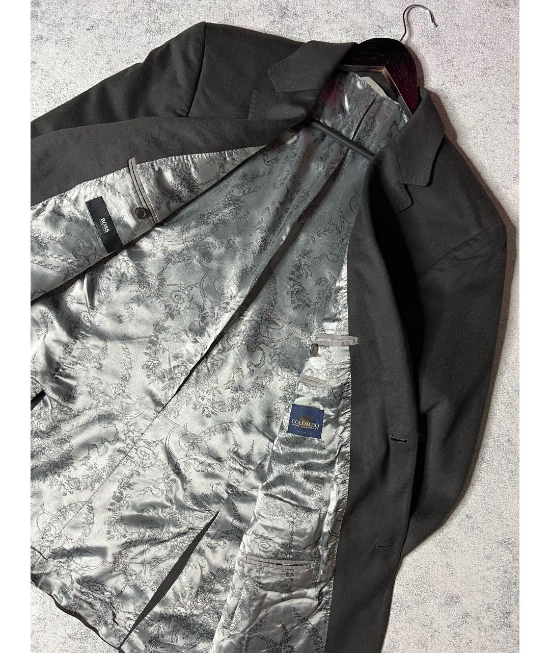 HUGO BOSS Серый кашемировый пиджак, фото 5