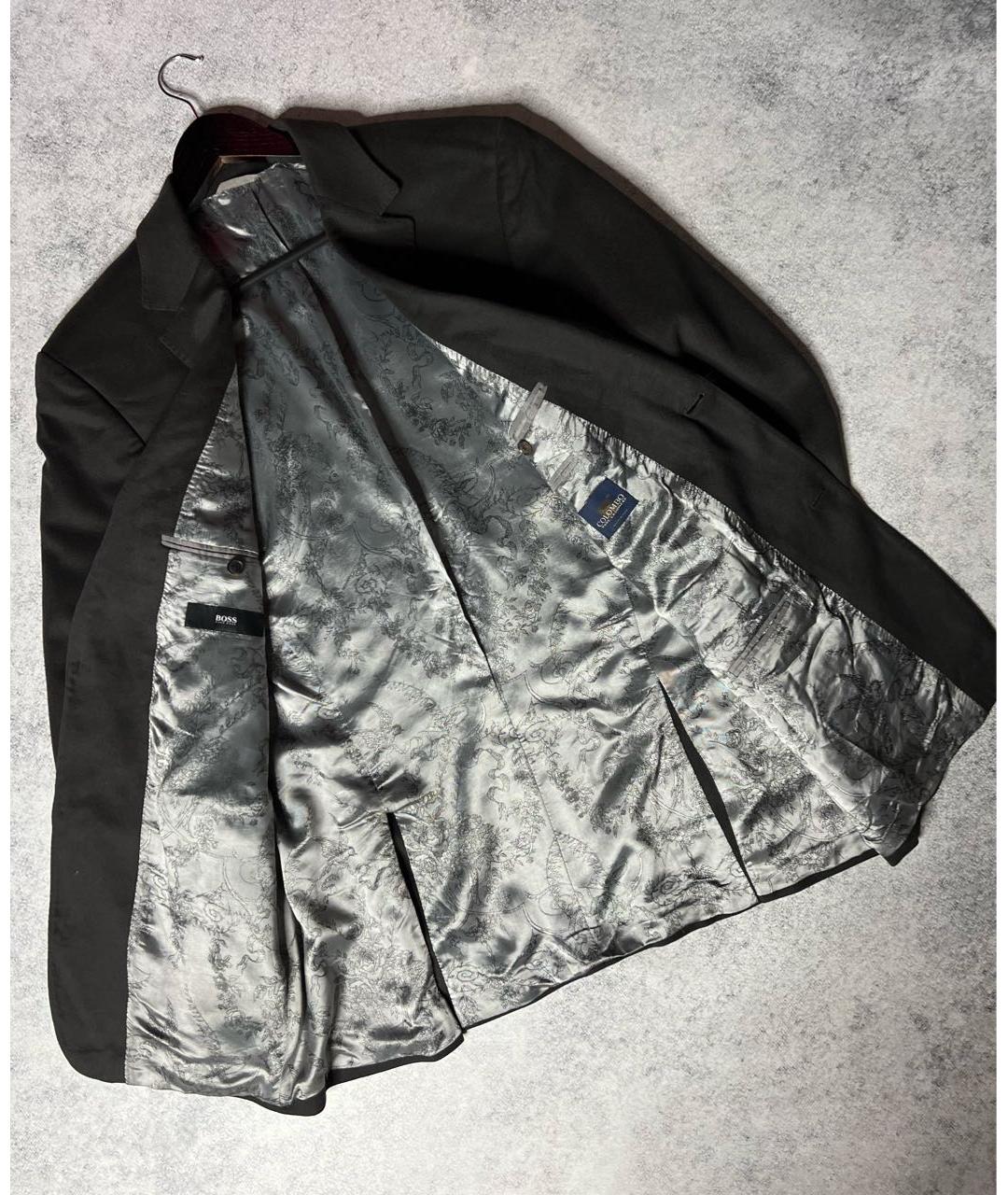 HUGO BOSS Серый кашемировый пиджак, фото 4