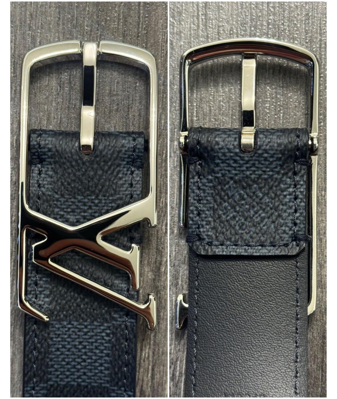 LOUIS VUITTON Темно-синий ремень, фото 2