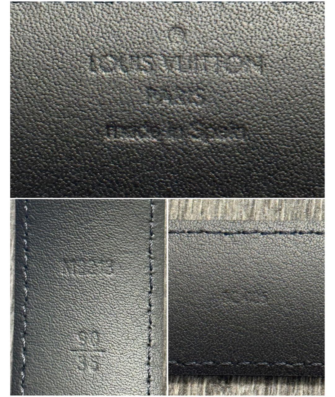LOUIS VUITTON Темно-синий ремень, фото 3