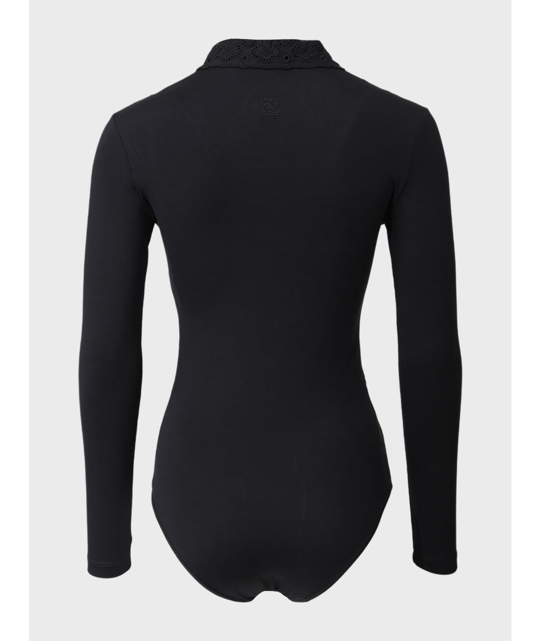 MAGDA BUTRYM Черное вискозное боди, фото 2