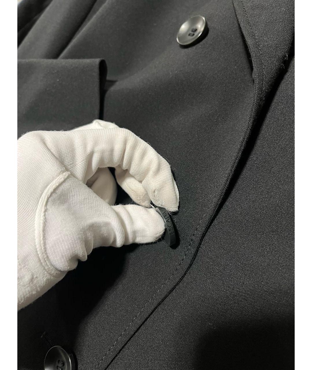 ESCADA Черный шерстяной жакет/пиджак, фото 8