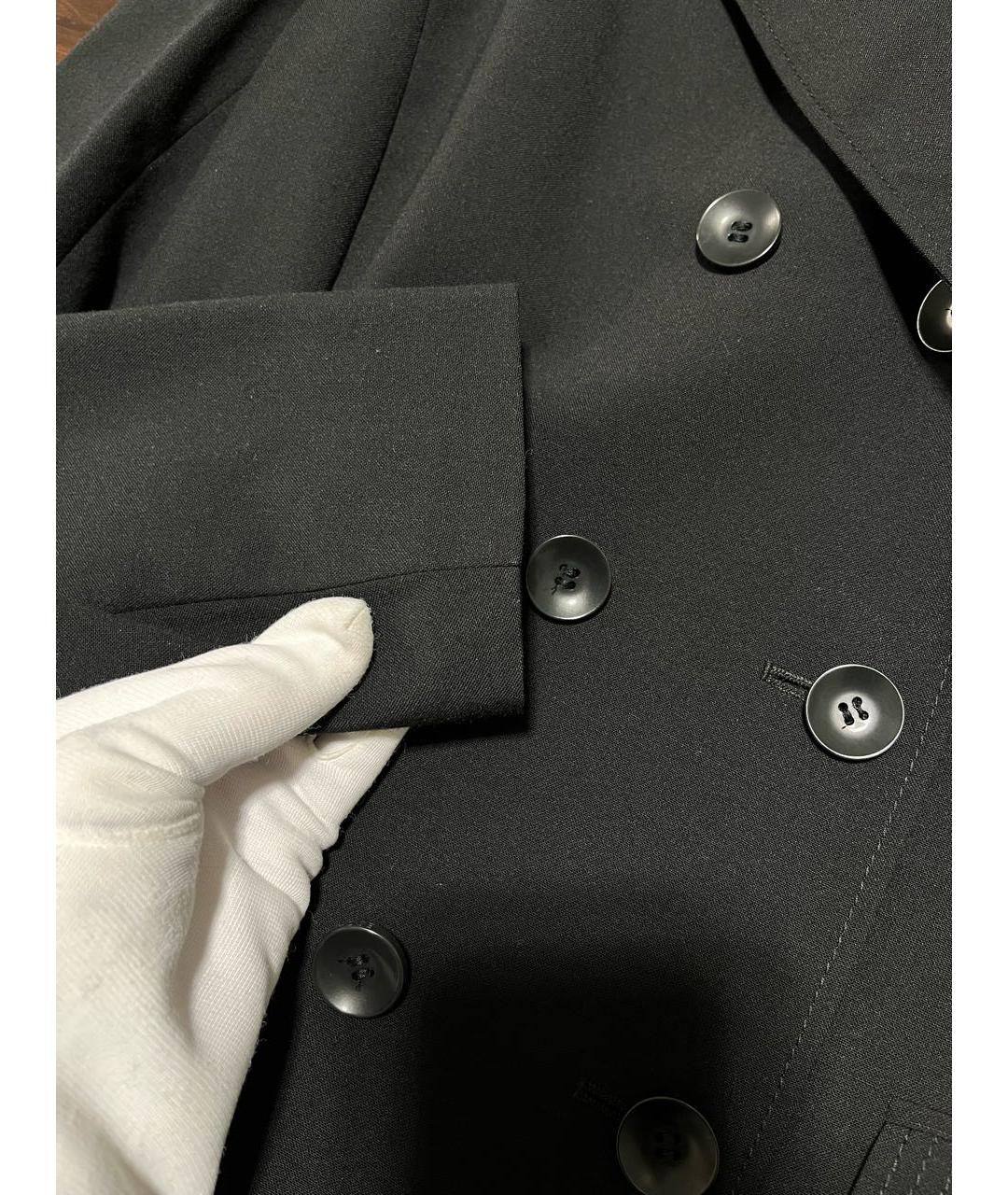ESCADA Черный шерстяной жакет/пиджак, фото 6