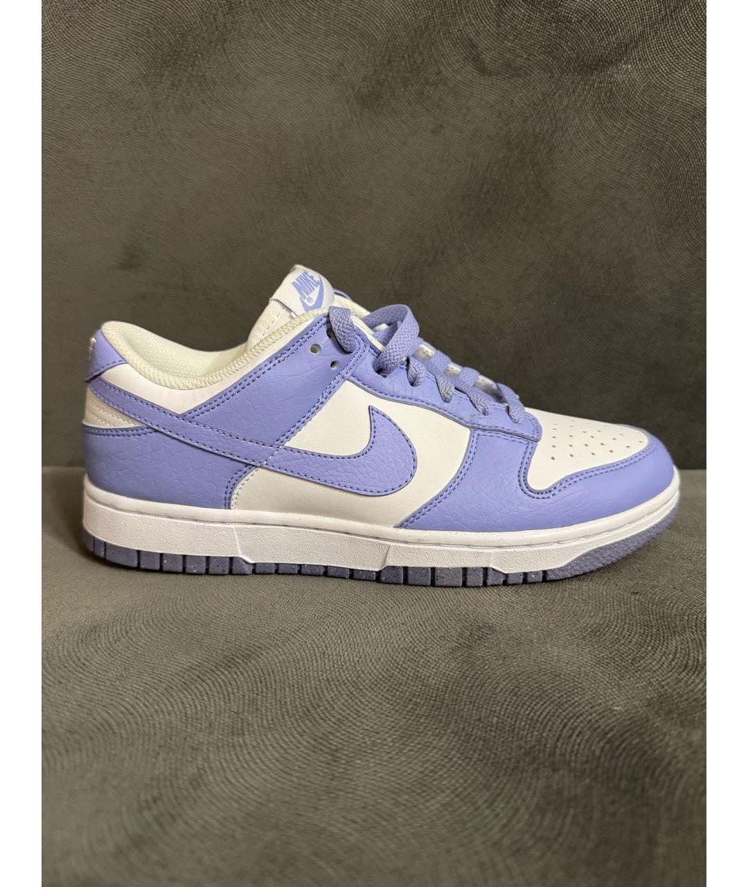 NIKE Фиолетовые кожаные кеды, фото 6