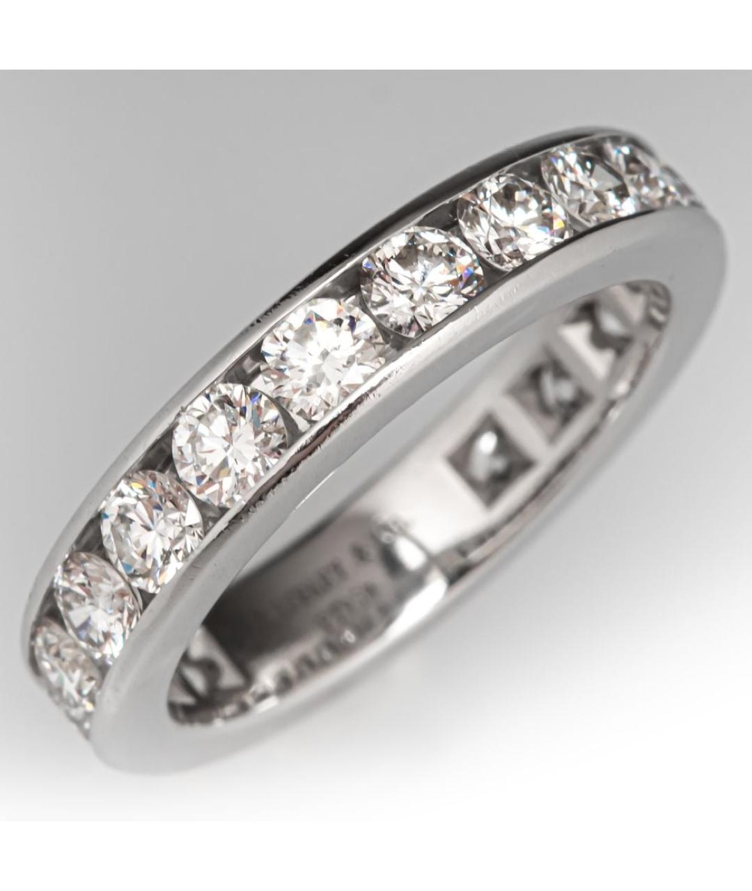 TIFFANY&CO Серебряное платиновое кольцо, фото 2