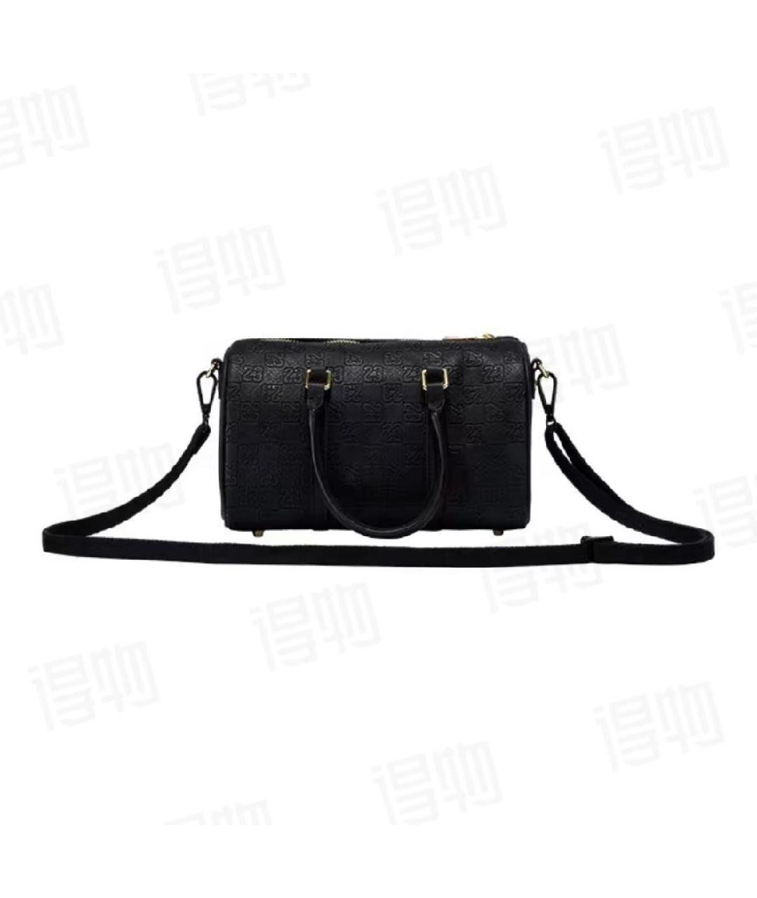 JORDAN Черная сумка тоут из искусственной кожи, фото 3