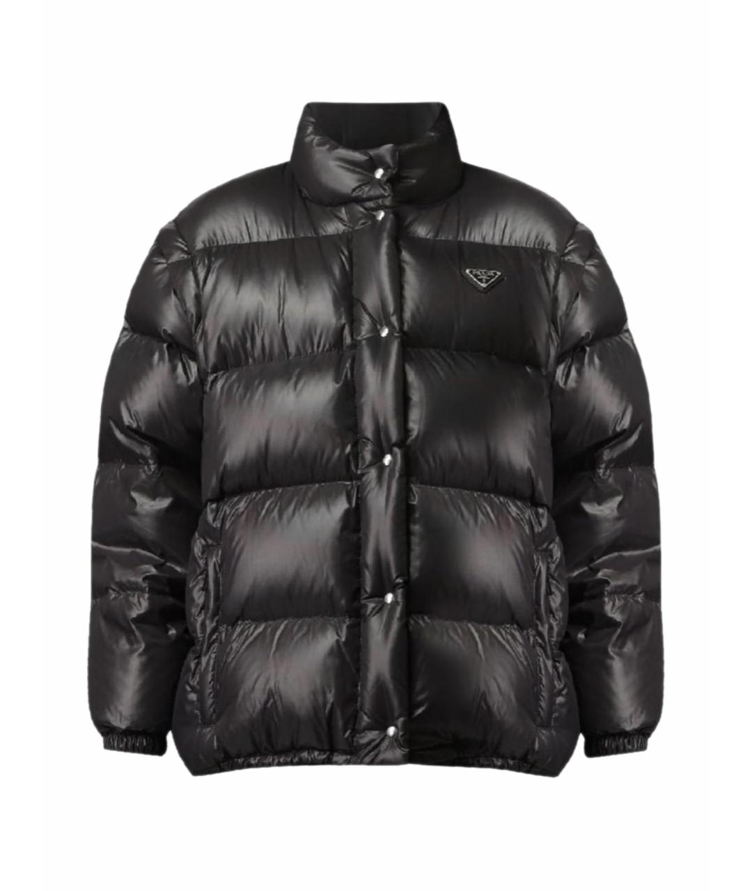 PRADA Черный пуховик, фото 1