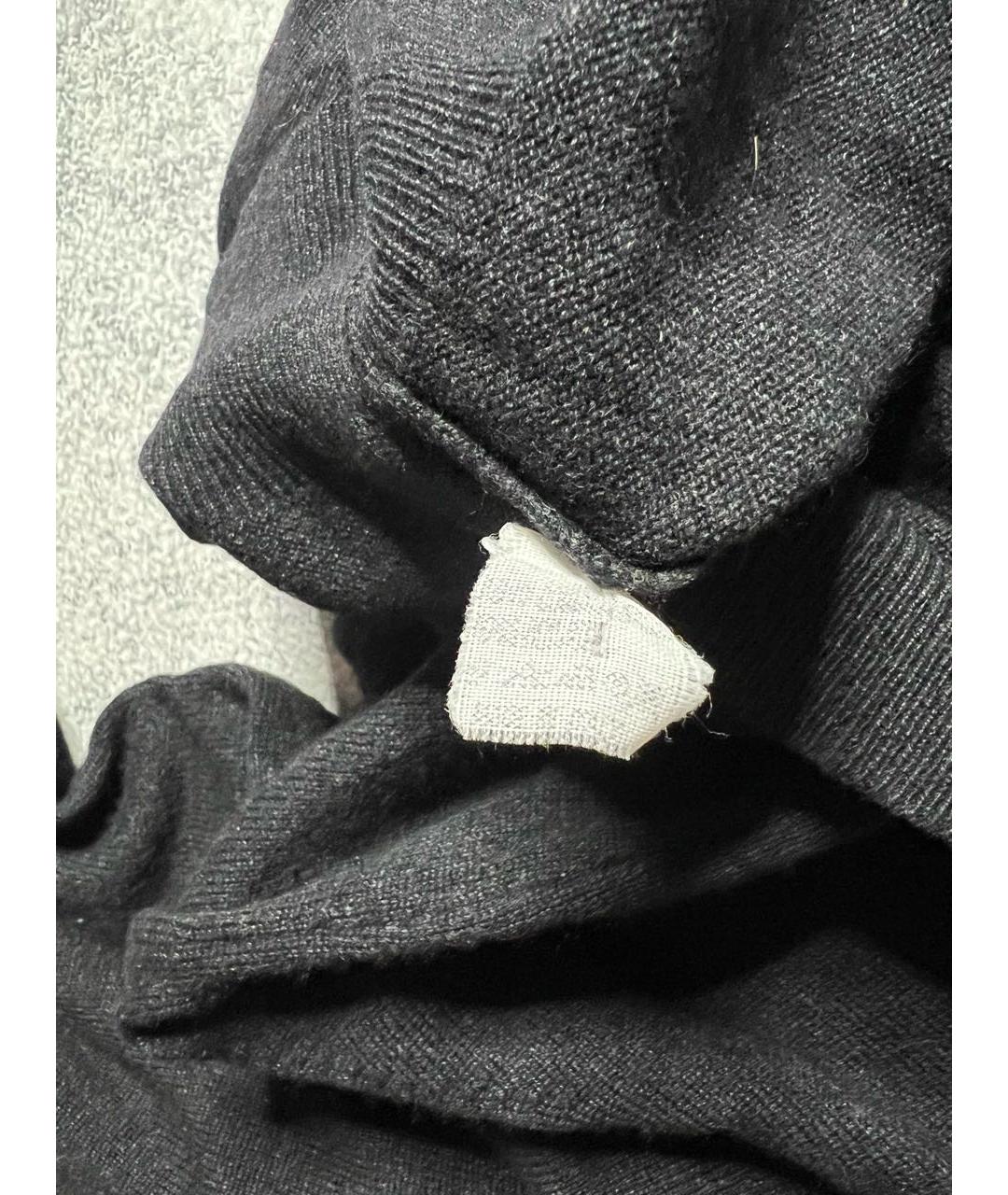 BRUNELLO CUCINELLI Антрацитовый кашемировый джемпер / свитер, фото 6