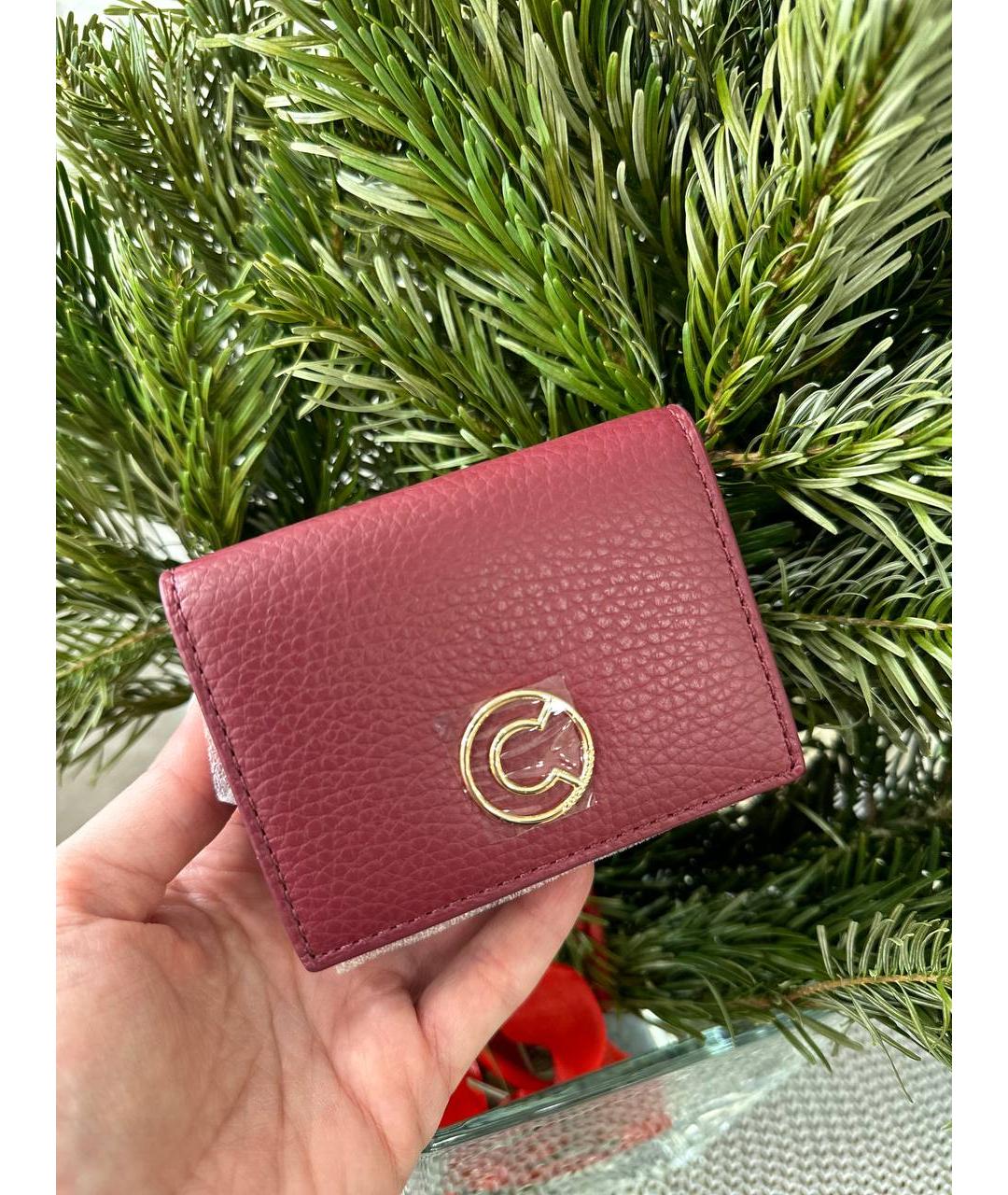 COCCINELLE Красный кожаный кошелек, фото 2