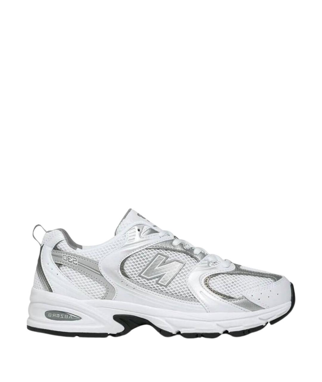 NEW BALANCE Белые текстильные кроссовки, фото 1