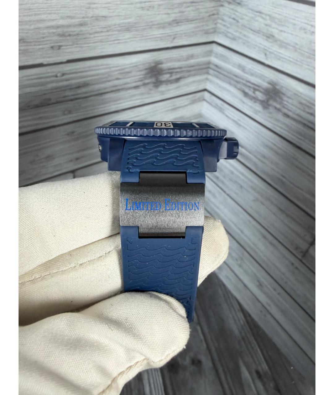 Ulysse Nardin Темно-синие часы, фото 8