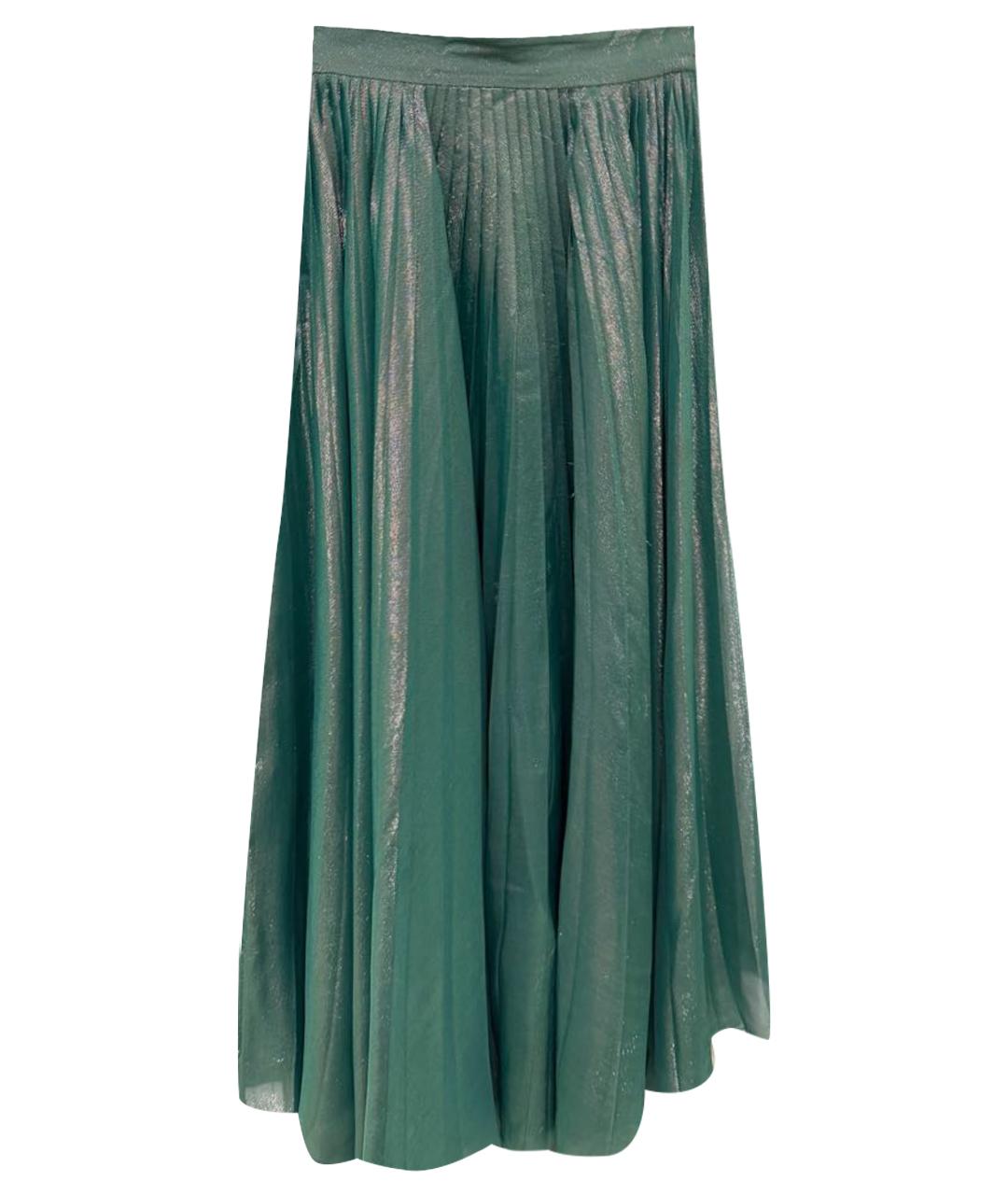 GUCCI Зеленая юбка макси, фото 1