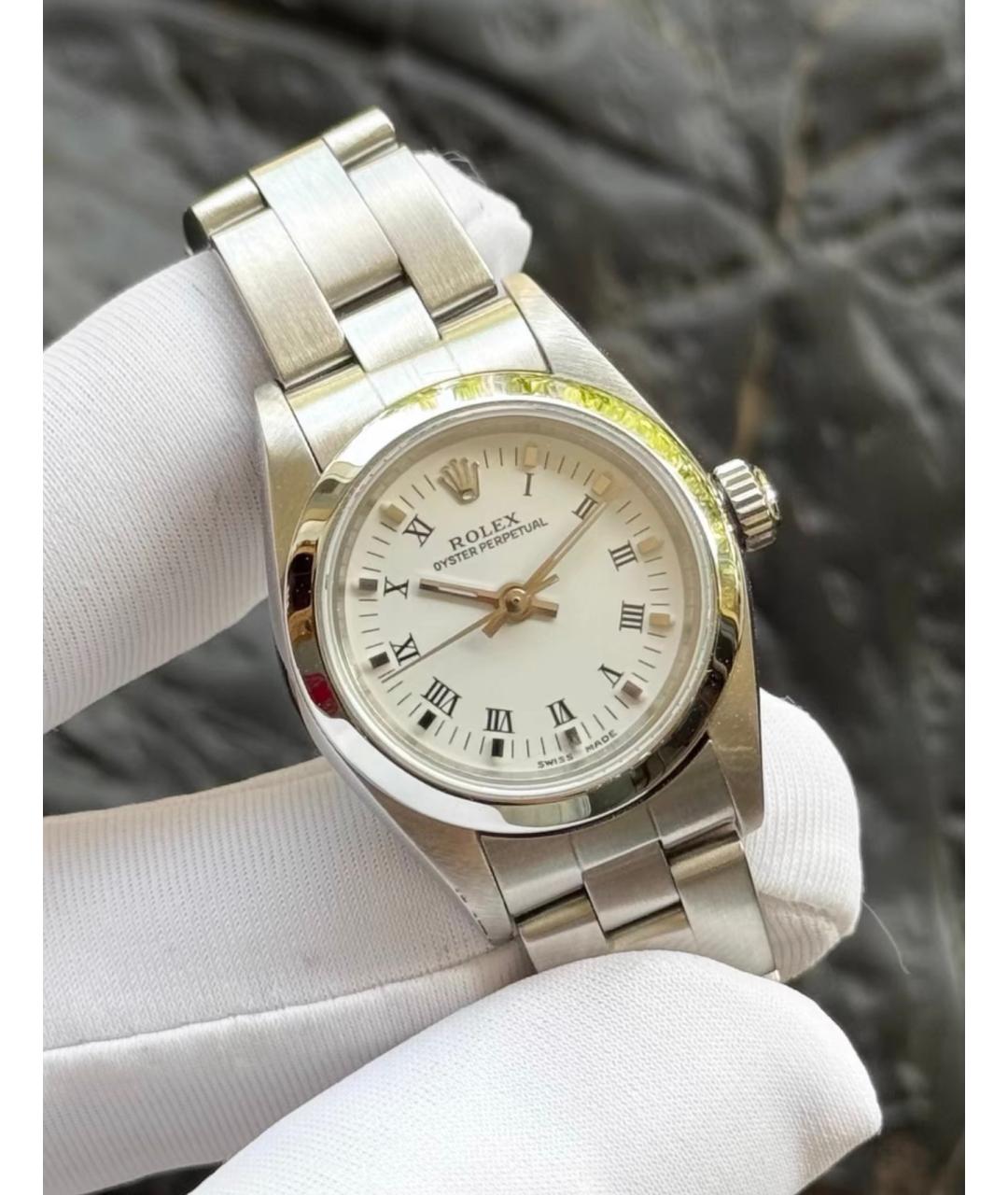 ROLEX Серебряные часы, фото 2