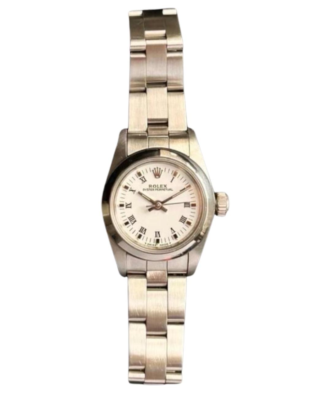 ROLEX Серебряные часы, фото 1