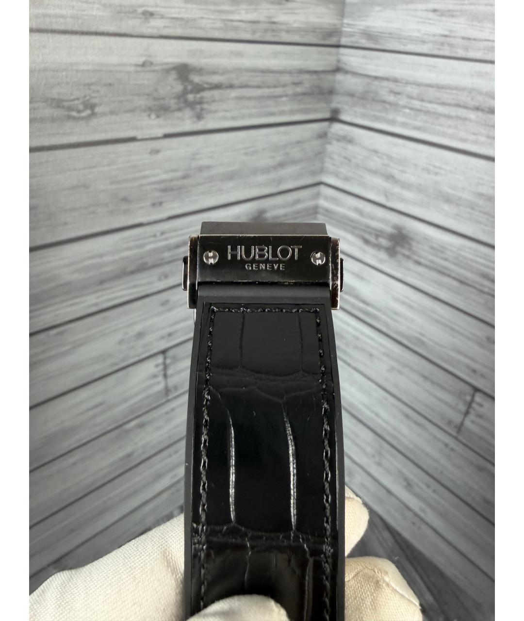 HUBLOT Темно-синие керамические часы, фото 8