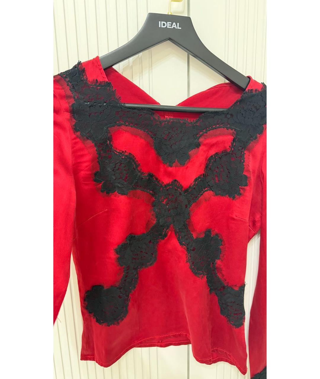 DOLCE&GABBANA Красная блузы, фото 3