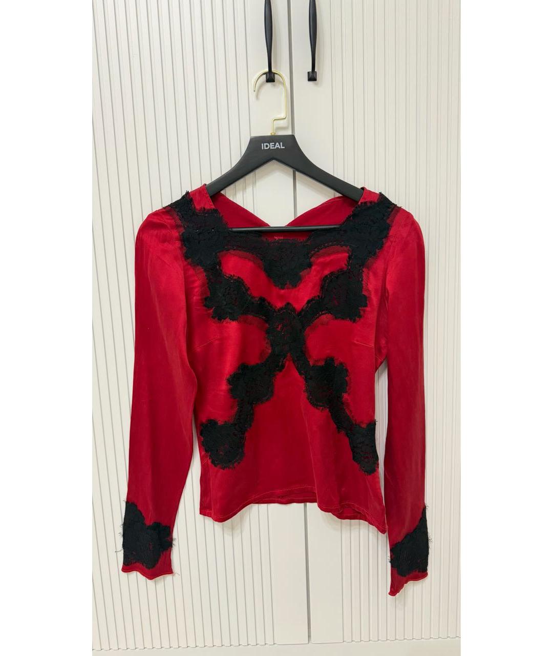 DOLCE&GABBANA Красная блузы, фото 6