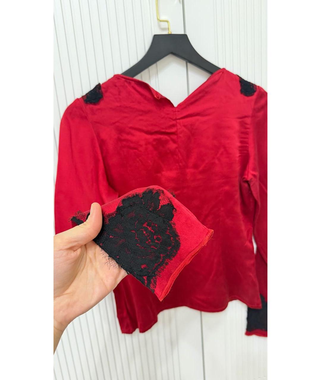 DOLCE&GABBANA Красная блузы, фото 5