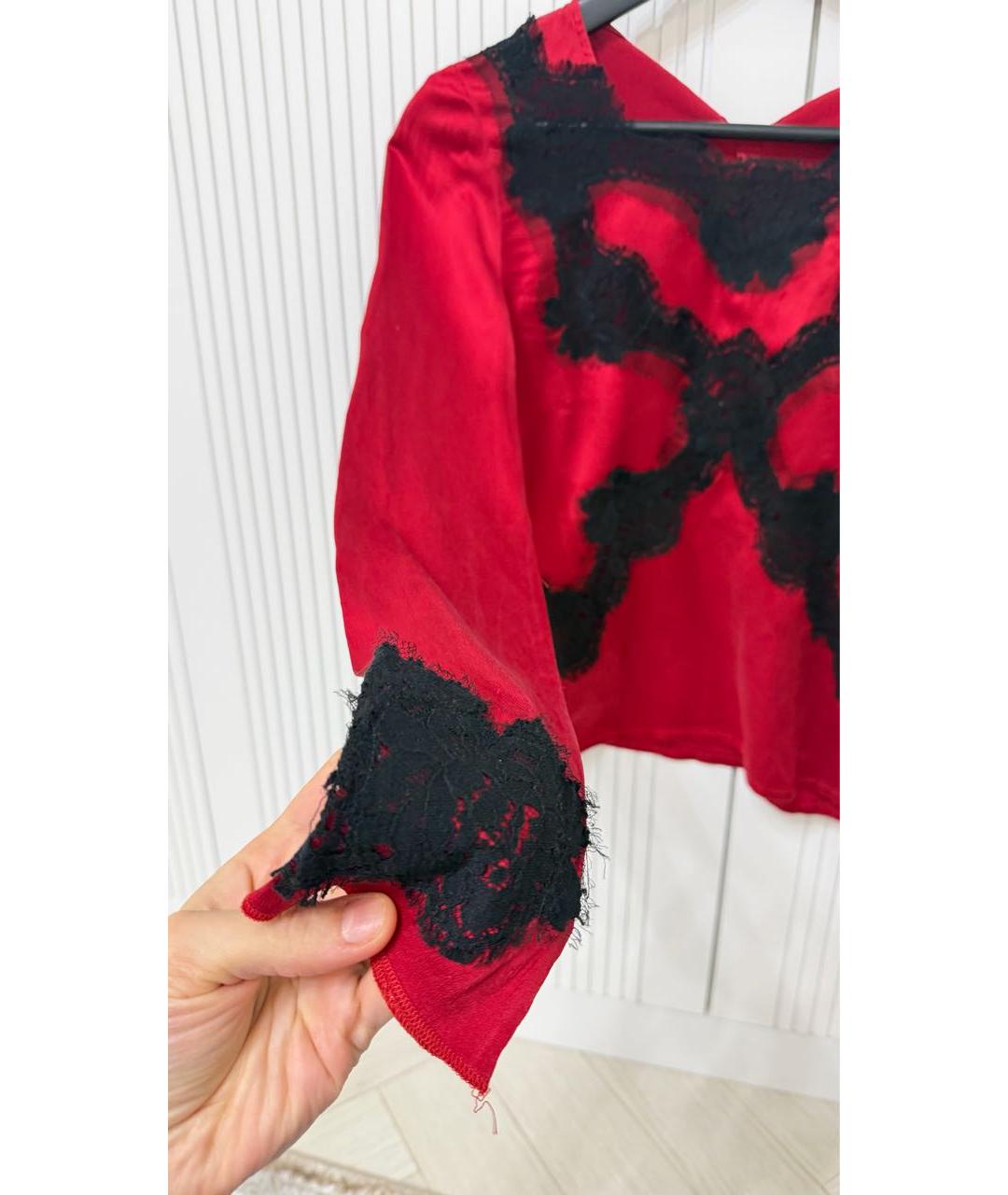 DOLCE&GABBANA Красная блузы, фото 2